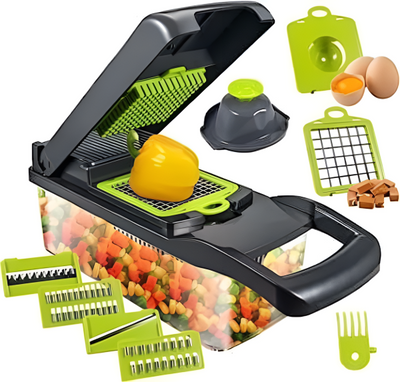 Shop-nest 12 In 1 Multifunctional Mandolin Slicer Cutter vegetable choppers