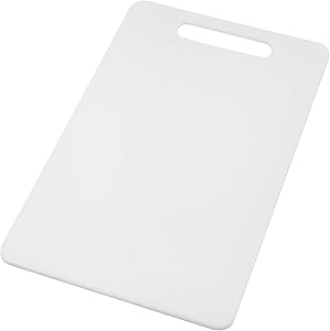 Shop-nest Plastic Cutting Board Set, Dishwasher- Safe Poly Chopping Board for Kitchen with Easy Grip Handles