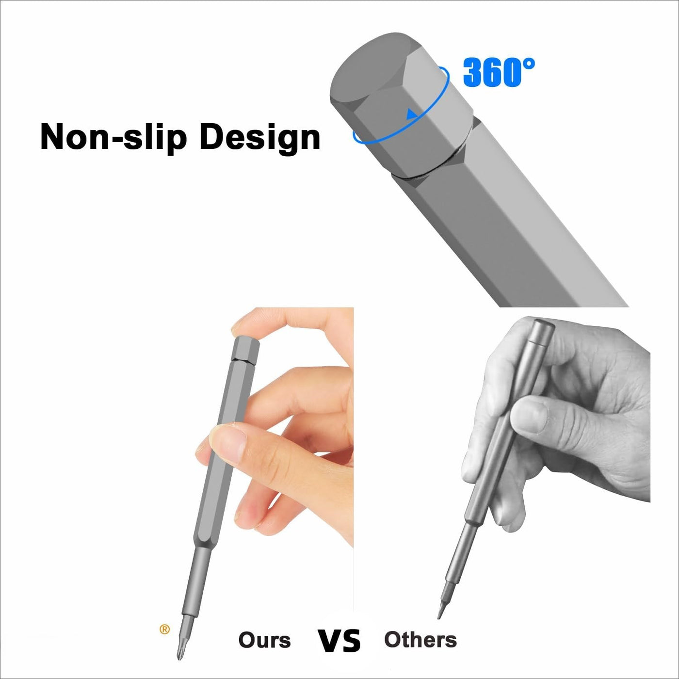 Shop-nest  24-in-1 Small Precision Screwdriver Set, Made of Premium S2 Steel, Professional Mini Magnetic Repair Tool Kit