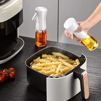 Shop-nest Oil Sprayer for Cooking Grilling BBQ Kitchen Tool Every Home Cook Oil Mister Healthier Cooking Experience Refillable Cooking Oil Sprayer Modernist Kitchen.