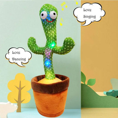 Shop-nest Dancing Cactus Toy, Talking Tree Cactus Plush Toy