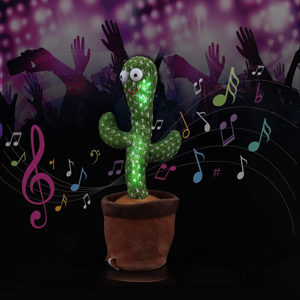 Shop-nest Dancing Cactus Toy, Talking Tree Cactus Plush Toy