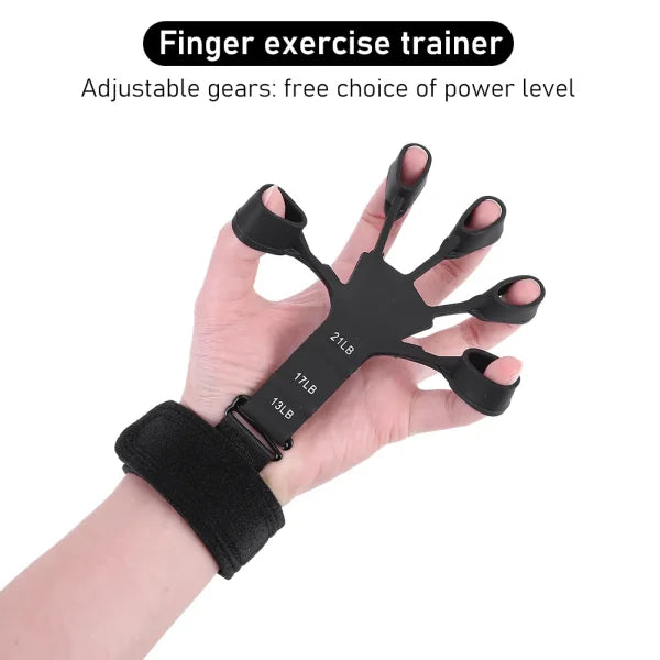 Finger Exerciser – Gripper Strengthener Finger Stretcher Hand Gripper