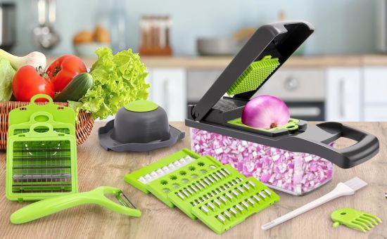 Shop-nest 12 In 1 Multifunctional Mandolin Slicer Cutter vegetable choppers